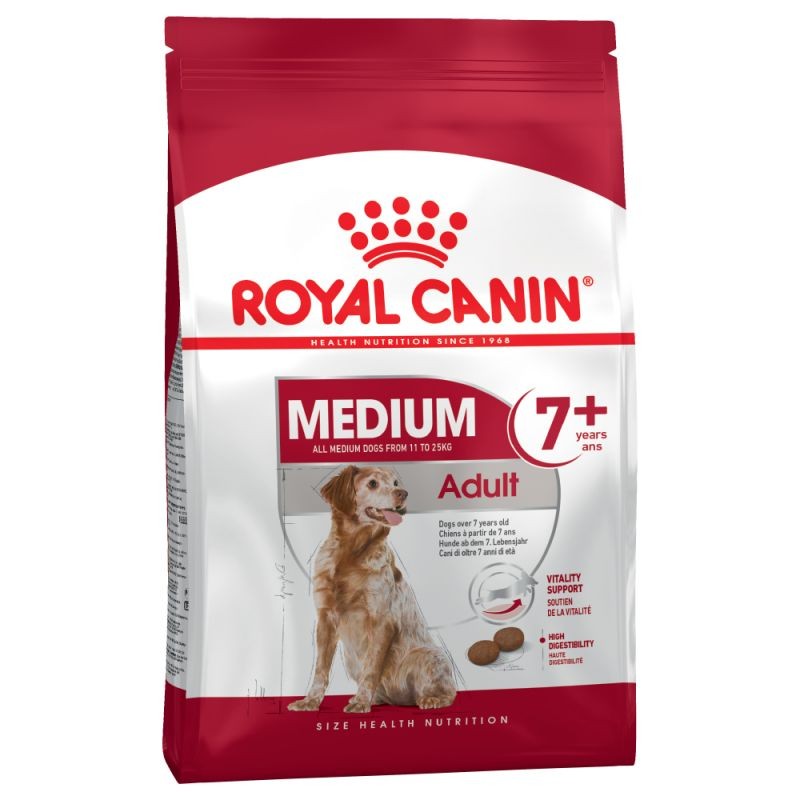 ROYAL CANIN DOG MEDIUM ADULT+7