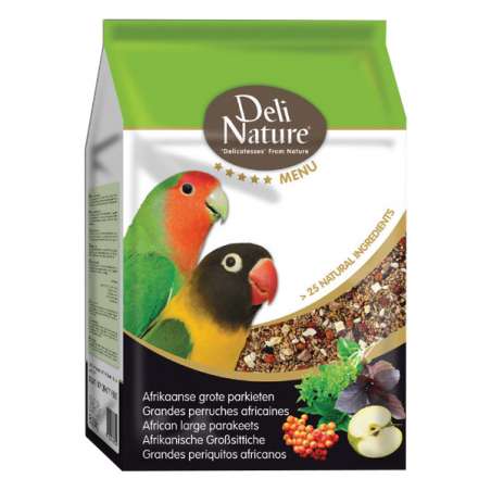 ΤΡΟΦH ΓΙΑ ΑΦΡΙΚ.ΜΕΣ.ΠΑΠΑΓΑΛΟ DELI NATURE 800GR