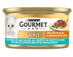 GOURMET GOLD SAUSE DELIGHT ΤΟΝΟΣ 85GR