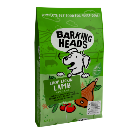 BARKING HEADS DOG CHOP LICKIN LAMB 12K