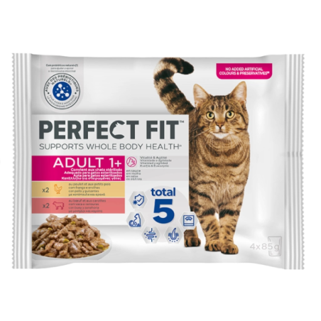 PERFECT FIT ΦΑΚ MP ADULT 1+ ΚΟΤ-ΒΟΔ 4Χ85GR