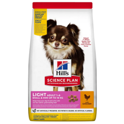 HILL'S CANINE ADULT LIGHT SMALL-MINI CHICKEN 1.5K