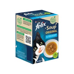 FELIX SOUP TIME ORIGINAL ΦΑΚΕΛΑΚΙ ΜΠΑΚ.ΤΟΝΟ.ΓΛΩΣΣΑ 6X48gr