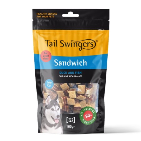 ΛΙΧΟΥΔΙΑ ΣΚΥΛΟΥ SMALL DOGS SANDWICH DUCK & FISH 100GR