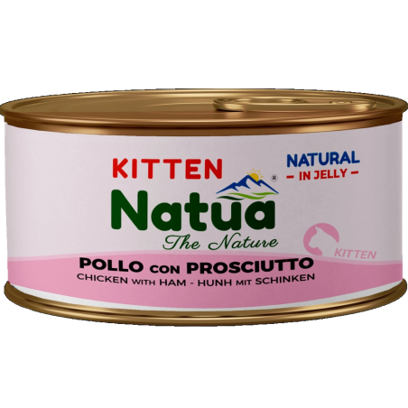 NATUA ΚΟΝΣ.ΓΑΤΑΣ KITTEN ΚΟΤΟΠΟΥΛΟ ΜΕ ΠΡΟΣΟΥΤΟ ΣΕ ΖΕΛΕ 85GR