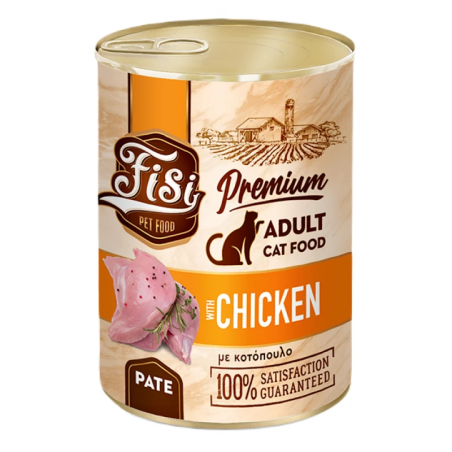 FISI CAT ADULT ΠΑΤΕ ΚΟΤΟΠΟΥΛΟ 400GR