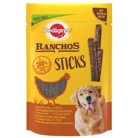 PEDIGREE RANCHOS STICKS ΚΟΤΟΠΟΥΛΟ 60GR