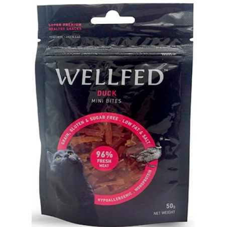 ΛΙΧΟΥΔΙΑ ΓΑΤΑΣ WELLFED MINI BITES ΠΑΠΙΑ 50GR