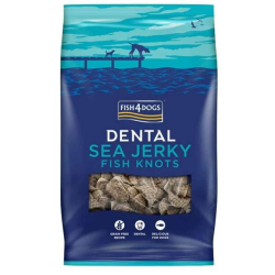 FISH4DOGS SEA JERKY FISH KNOTS/BONE 100GR