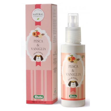 ΚΟΛΟΝΙΑ PEACH-VANILLA NATURAL DERMA PET 100ML