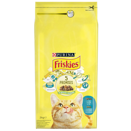 FRISKIES ΞΗΡΗ ΓΑΤΑΣ ΤΟΝΟΣ-ΛΑΧΑΝΙΚΑ