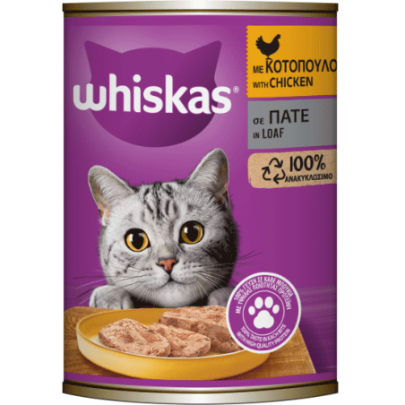 WHISKAS ΚΟΝΣ. ΓΑΤΑΣ ΚΟΤΟΠΟΥΛΟ 400GR