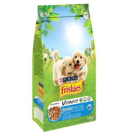 FRISKIES ΞΗΡΗ ΣΚΥΛΟΥ JUNIOR ΚΟΤΟΠ.ΛΑΧ.