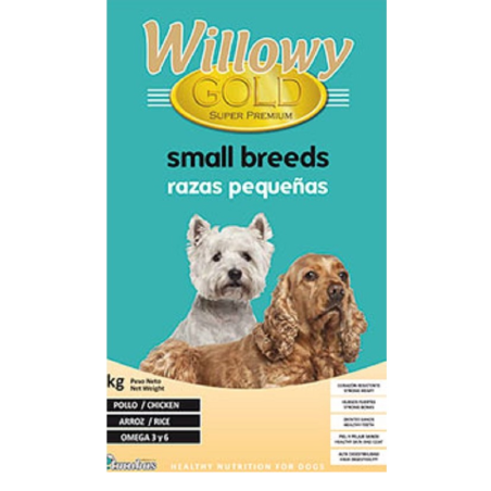WILLOWY DOG GOLD SMALL BREEDS 10KG