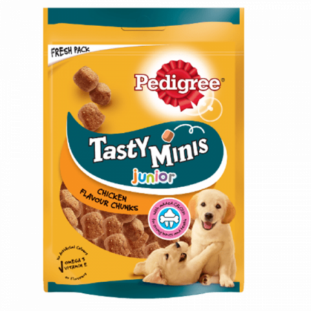 PEDIGREE TASTY MINIS JUNIOR ΚΟΤΟΠΟΥΛΟ 125GR