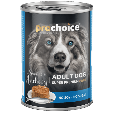 PROCHOICE DOG ADULT SARDINE-ANCHOVY 400GR