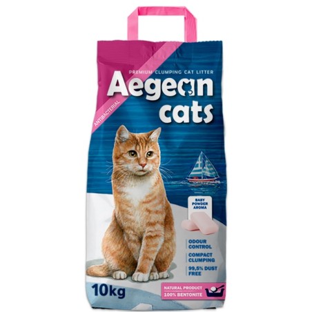 AEGEAN CATS ΑΜΜΟΣ ΥΓΙΕΙΝΗΣ BABY POWDER 10Κ