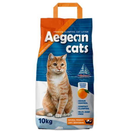 AEGEAN CATS ΑΜΜΟΣ ΥΓΙΕΙΝΗΣ ORANGE