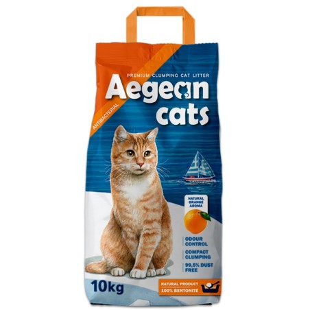 AEGEAN CATS ΑΜΜΟΣ ΥΓΙΕΙΝΗΣ ORANGE 10Κ