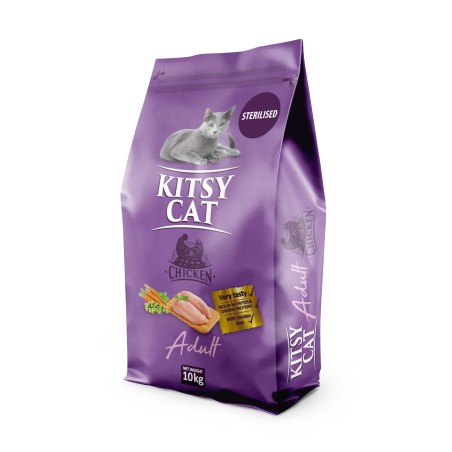 KITSY CAT ADULT STERILISED ΚΟΤΟΠΟΥΛΟ 10Κ