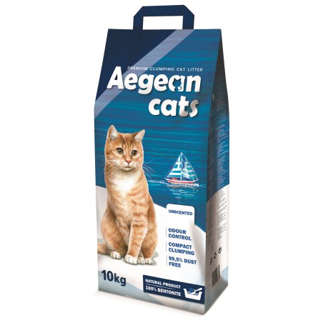 AEGEAN CATS ΑΜΜΟΣ ΥΓΙΕΙΝΗΣ UNSCENTED 10Κ