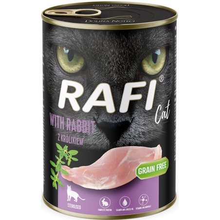 RAFI ΚΟΝΣ.ΓΑΤΑΣ STERILIZED ΚΟΥΝΕΛΙ 400GR