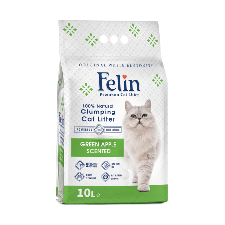 FELIN ΑΜΜΟΣ ΥΓΙΕΙΝΗΣ GREEN APPLE 10LT