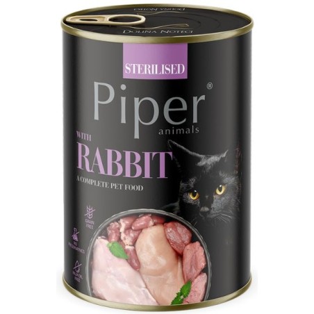 PIPER ΚΟΝΣ.ΓΑΤΑΣ STERILIZED ΚΟΥΝΕΛΙ 400GR