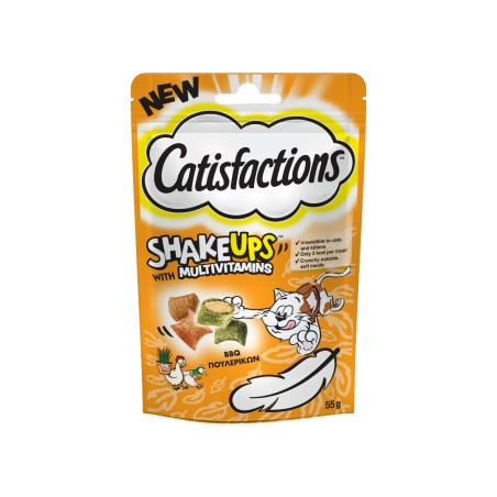 CATISFACTIONS SHAKE UPS ROCKIN ROOST 55GR