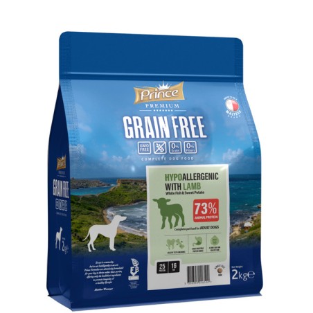 PRINCE DOG ADULT HYPOALLERG. LAMP GRAIN FREE