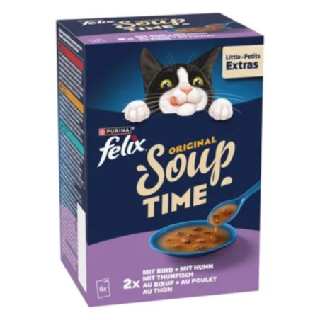 FELIX SOUP ORIG.ΦΑΚΕΛΑΚΙ MIXED SEL. 6X48gr