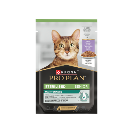 PROPLAN ΦΑΚΕΛΑΚΙ STERILIZED SENIOR ΓΑΛΟΠΟΥΛΑ