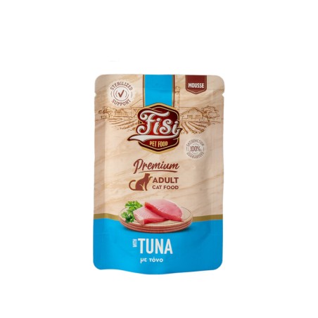 FISI CAT ADULT ΦΑΚ. ΜΟΥΣ ΤΟΝΟΣ 80GR