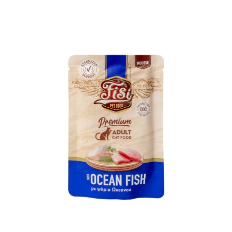 FISI CAT ADULT ΦΑΚ. ΜΟΥΣ ΨΑΡΙΑ ΩΚΕΑΝΟΥ 80GR
