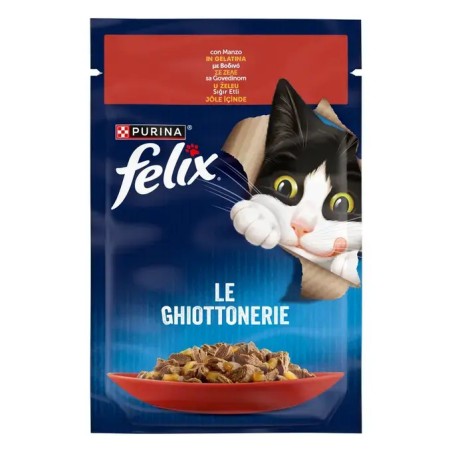 FELIX ΦΑΚΕΛΑΚΙ ΒΟΔΙΝΟ ΣΕ ΖΕΛΕ 85GR