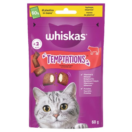 WHISKAS TEMPTATION ΜΟΣΧΑΡΙ 60GR