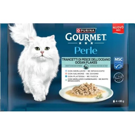 GOURMET PERLE ΦΑΚΕΛΑΚΙ MP OCEAN MIX 4X85GR