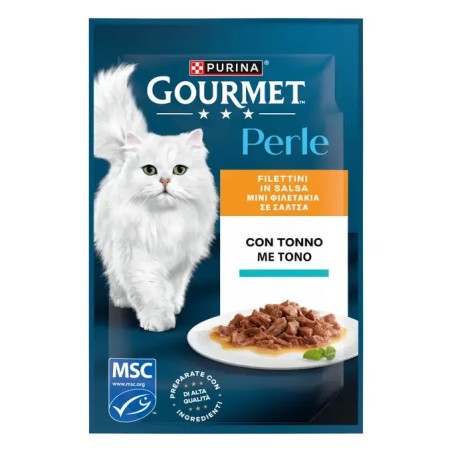 GOURMET PERLE ΦΑΚΕΛΑΚΙ ΤΟΝΟΣ-ΣΑΛΤΣΑ  85GR